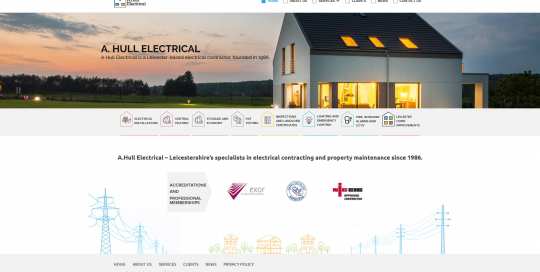 A.Hull Electrical - website